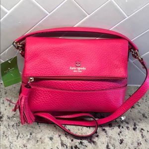 Kate Spade Purse Zinnia Pink Mini Carmen Southport